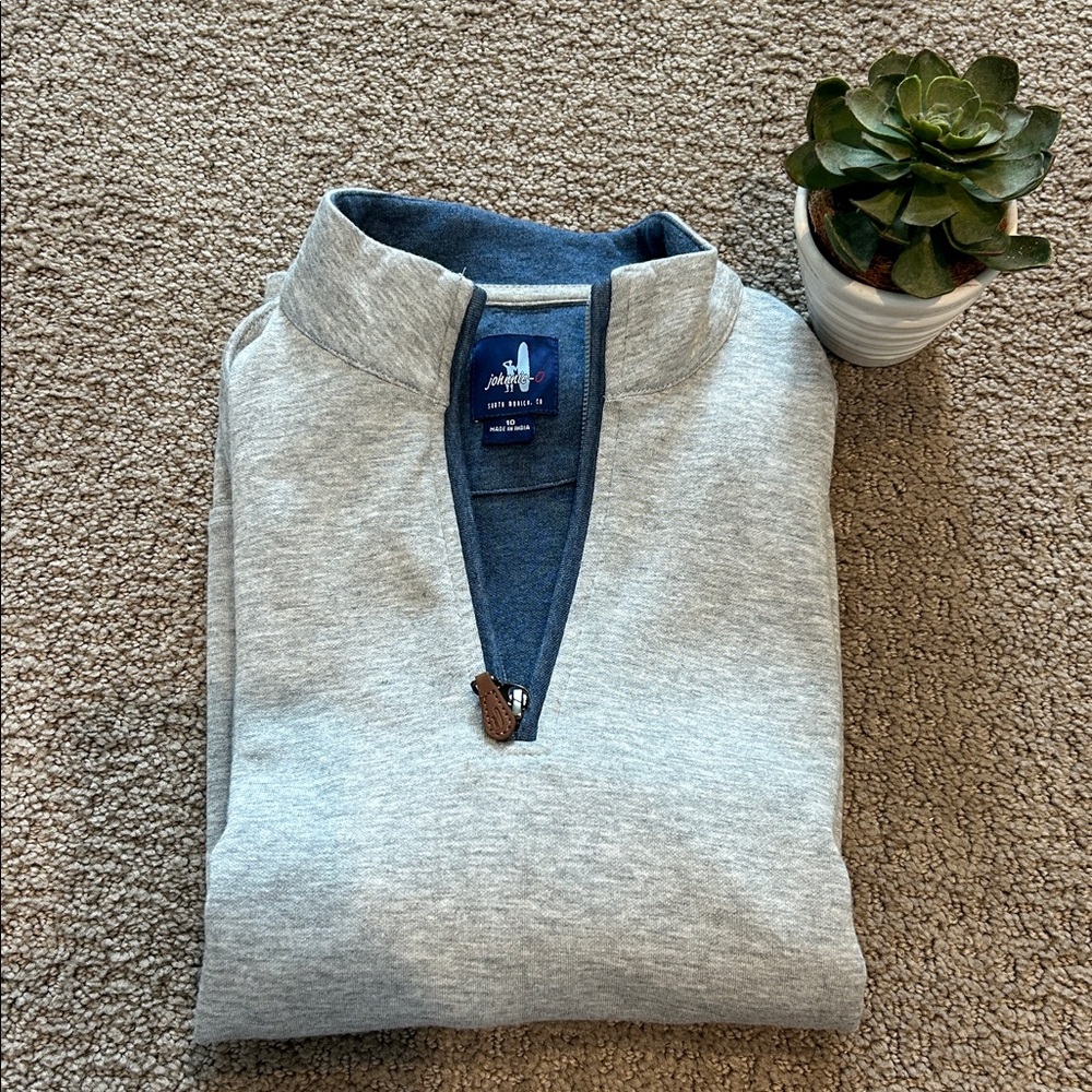 EUC Boys Quarter Zip Johnnie O